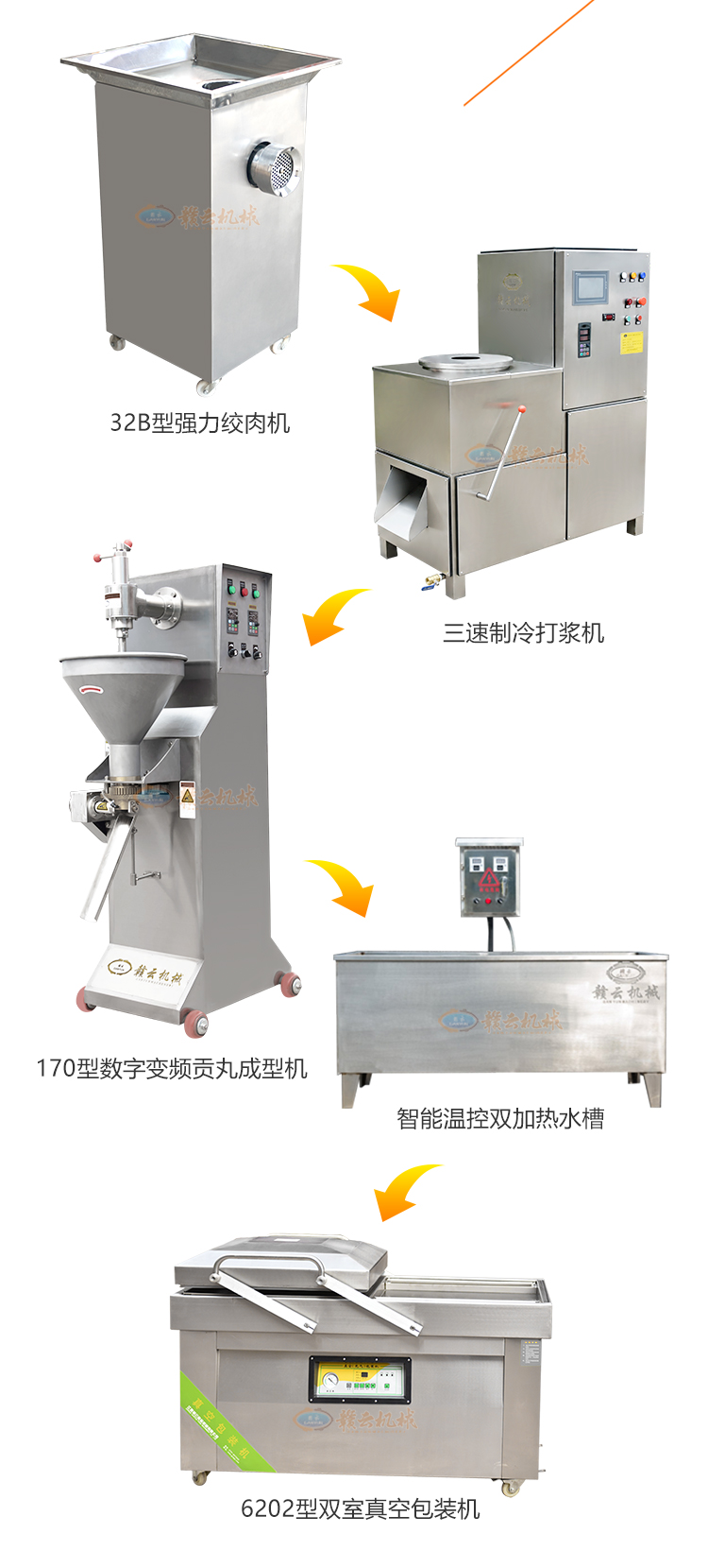 潮汕牛肉丸全套加工機器哪里有賣(圖9) 潮汕牛肉丸全套加工機器哪里有賣(圖9)