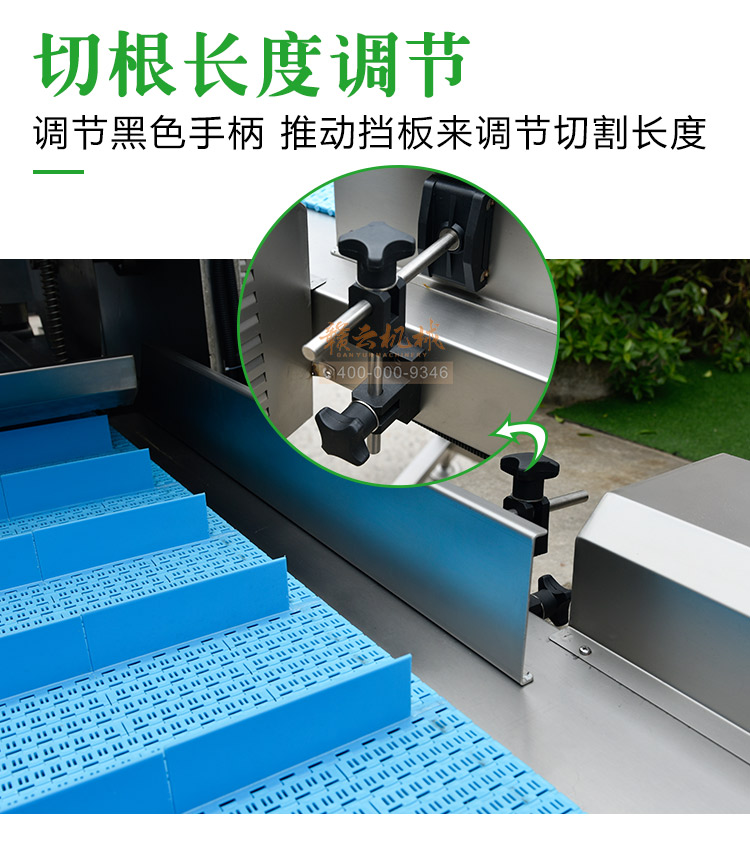 商用全自動(dòng)去根機(jī)監(jiān)獄無刀化設(shè)備蔥花大蔥切根機(jī)(圖12)