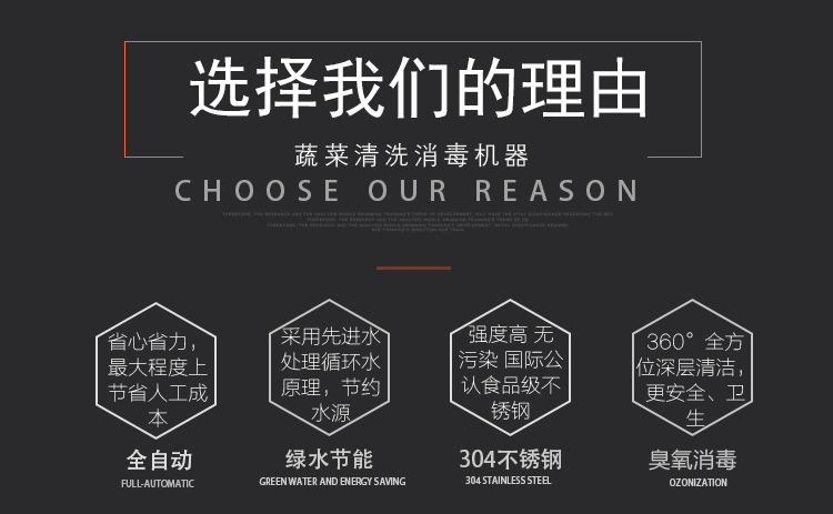 事業(yè)單位部隊學校食堂的蔬菜清洗消毒用的氣泡清洗機(圖1)