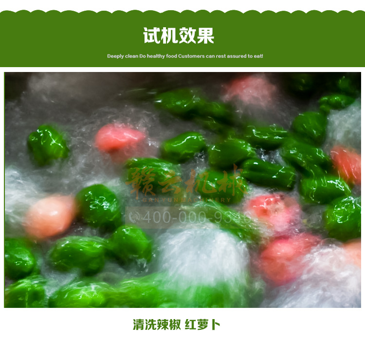 酒店食堂事業(yè)單位學校食堂用的清洗消毒洗菜機(圖18)