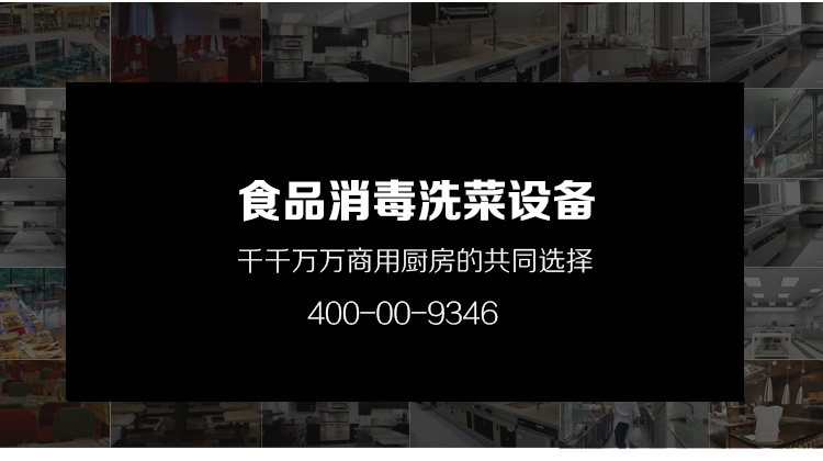 酒店食堂事業(yè)單位學校食堂用的清洗消毒洗菜機(圖20)